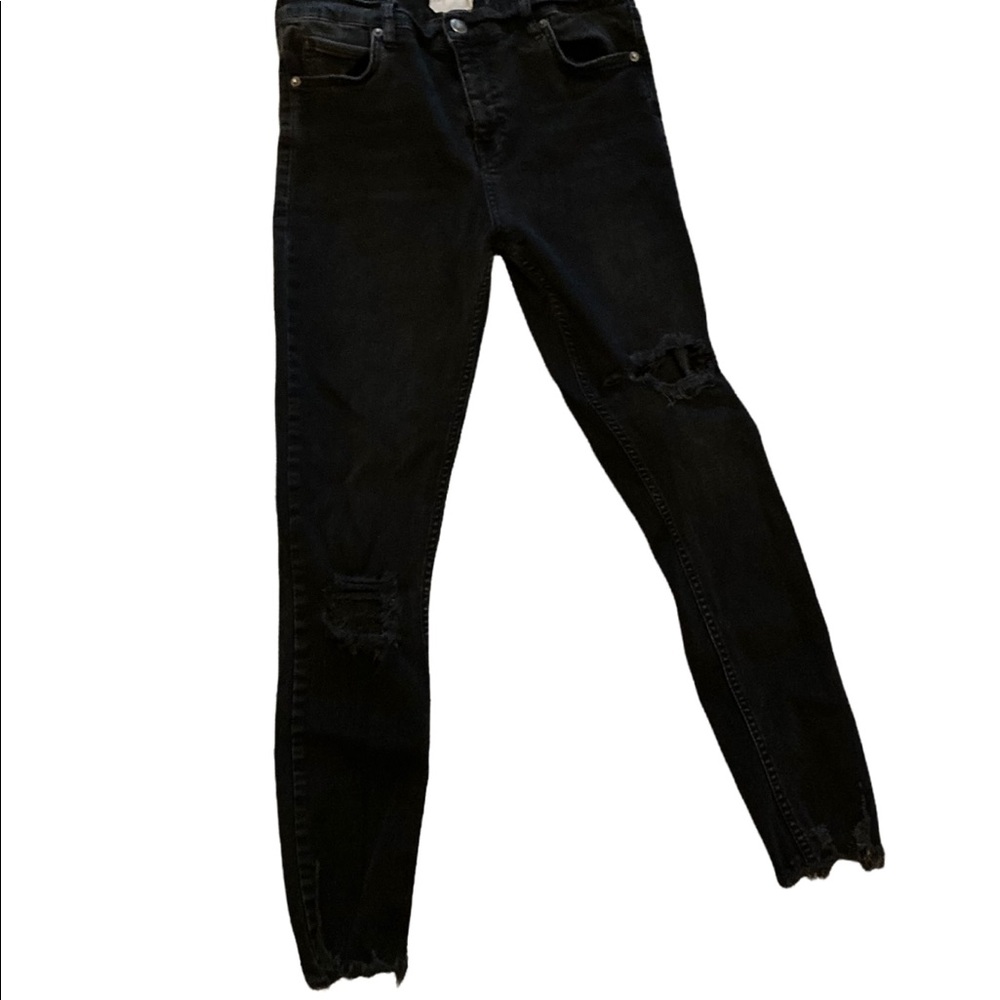 Free People Distressed Jeans